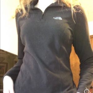 black half zip jacket